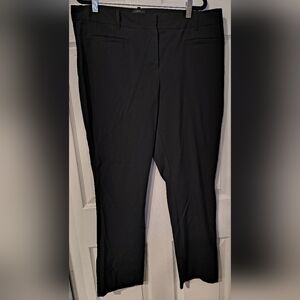 Attention Sz 16 Slim Fit Classic Black Dress Pants